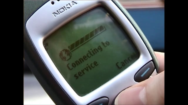 WAP demo from 2000 in Sydney
