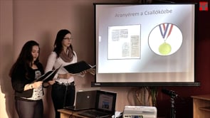 Kincskeresők 2014 - Molnár Viktória és Bernáth Boglárka, Diósförgepatony