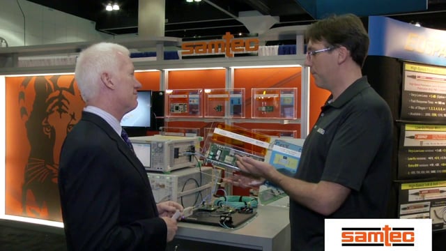 Interview with Kevin Burt of Samtec  OFC 2015 HD