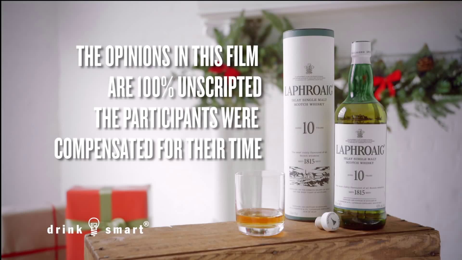 Laphroaig Opinions, Welcome Holiday Edition