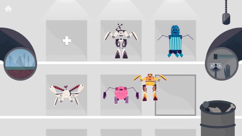 La fabbrica dei robot di Tinybop