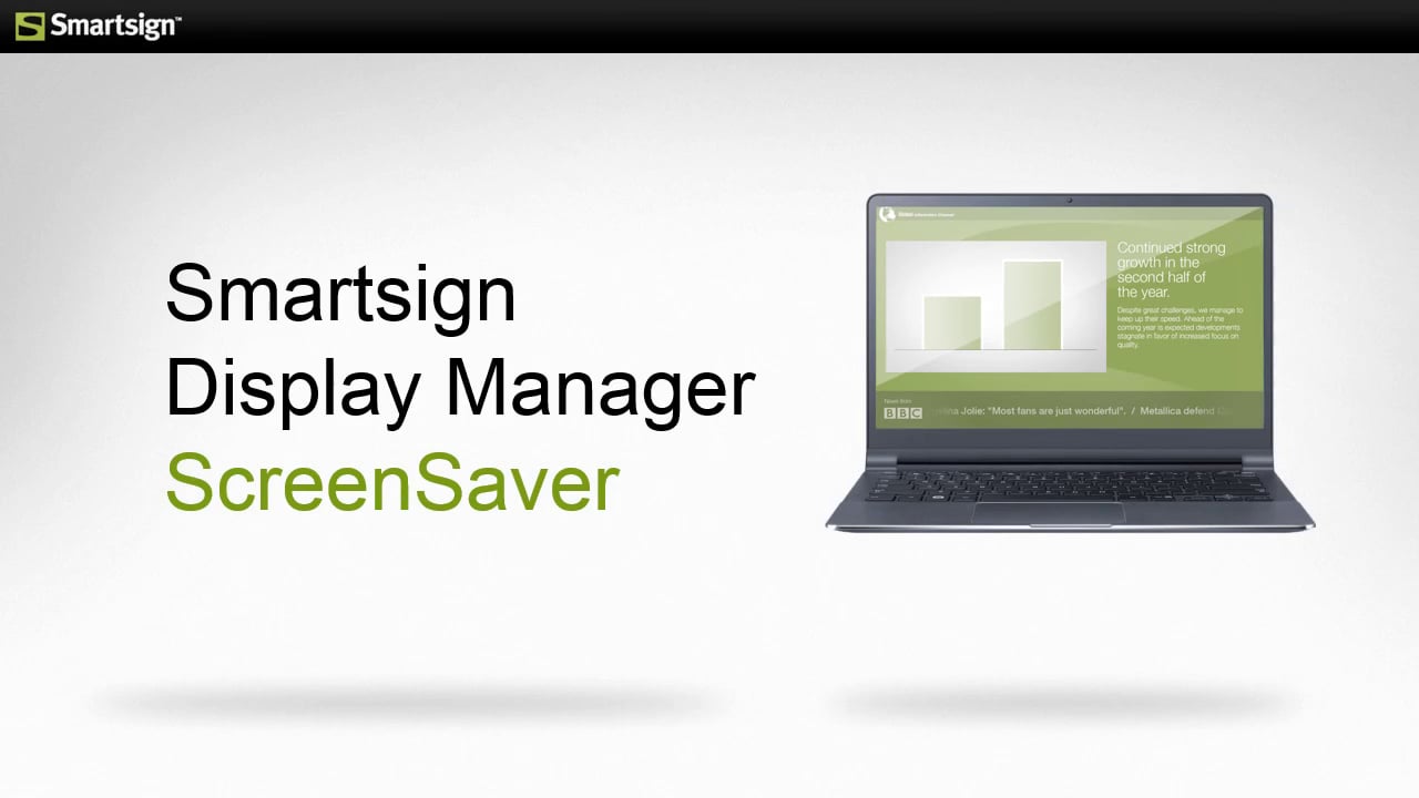 Smartsign Display Manager SCREEN SAVER on Vimeo