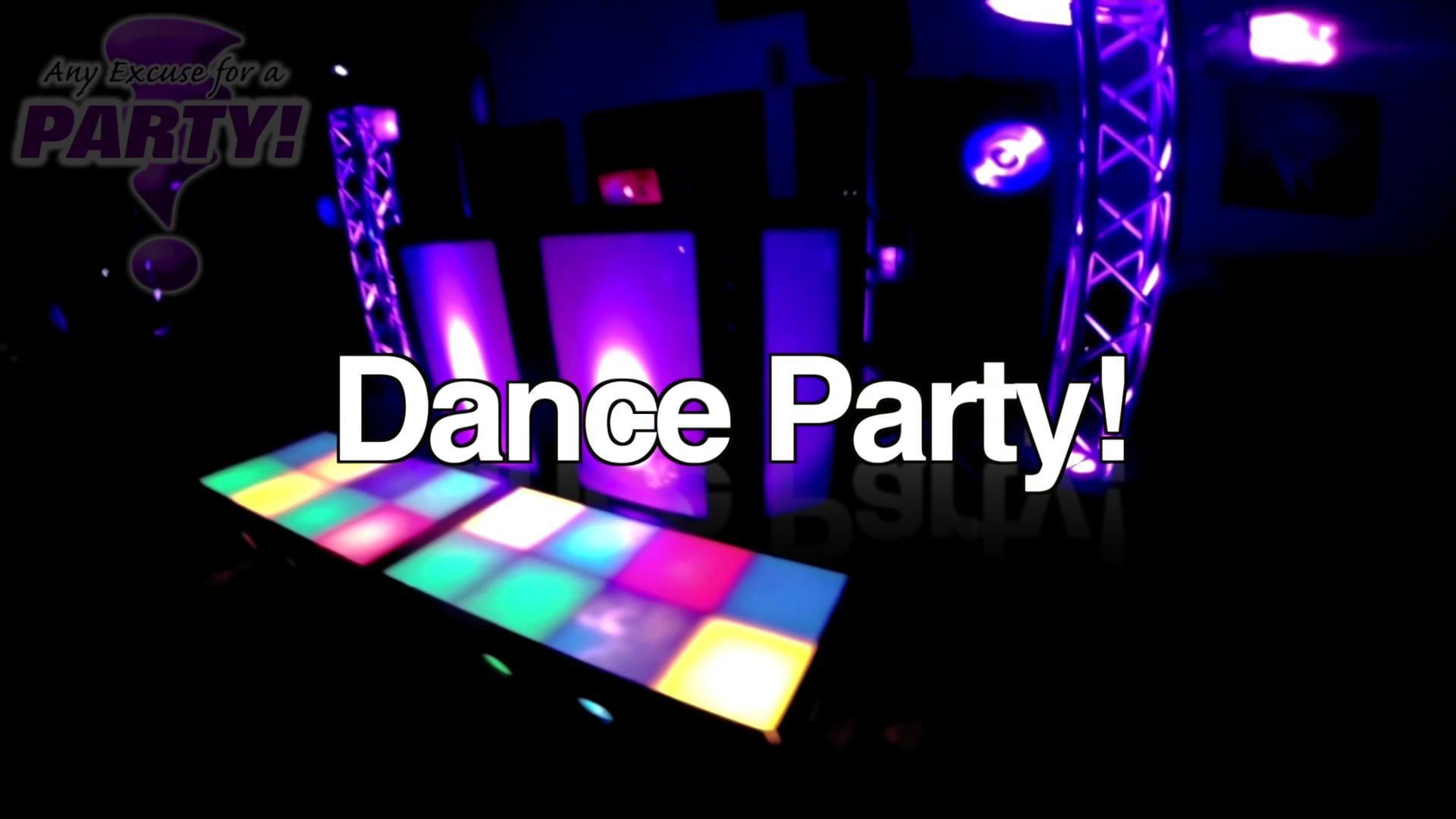 Black Light Dance Party // Any Excuse For A Party!