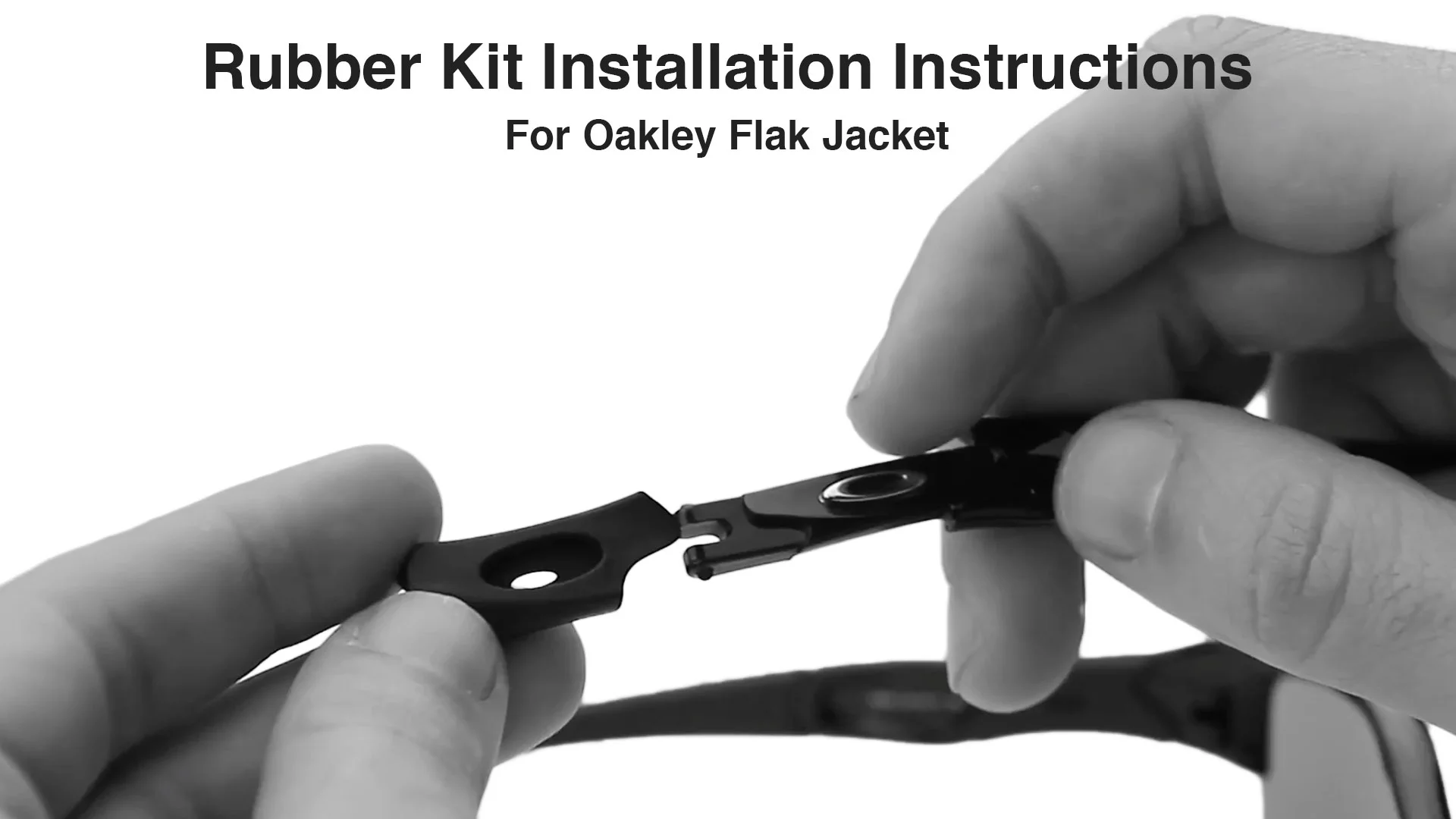 Oakley half store jacket rubber kit