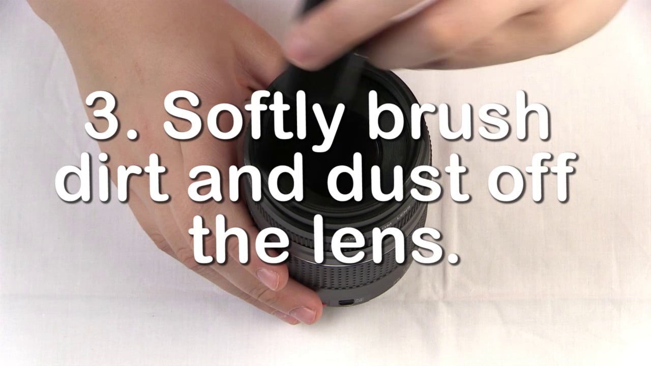 How to Clean Lenses on Vimeo