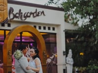 Wilson and Mabel's Bali Garden Wedding On-Site Photo