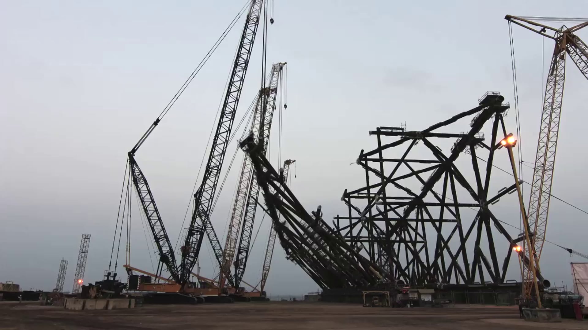 INPEX Marine Construction Timelapse Batam