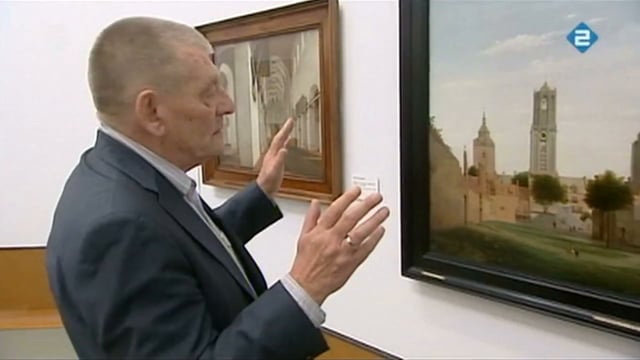 Bernlef over ‘Gezicht op de Mariaplaats’ van Pieter Saenredam