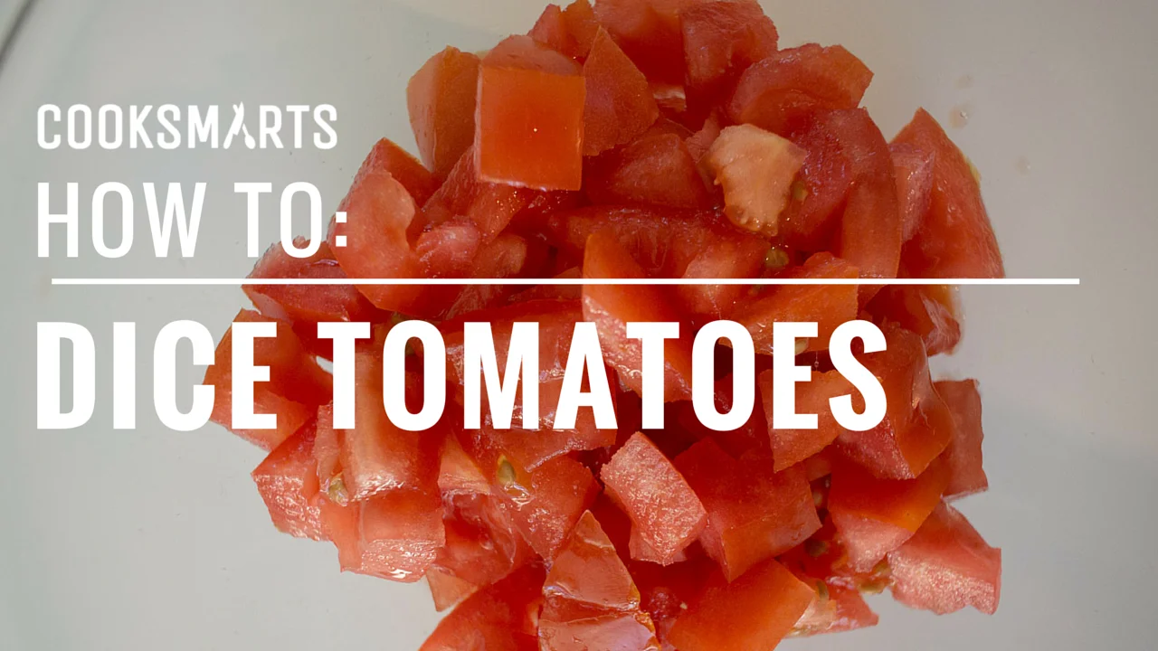 Cooking 101 - How to Dice a Tomato on Vimeo