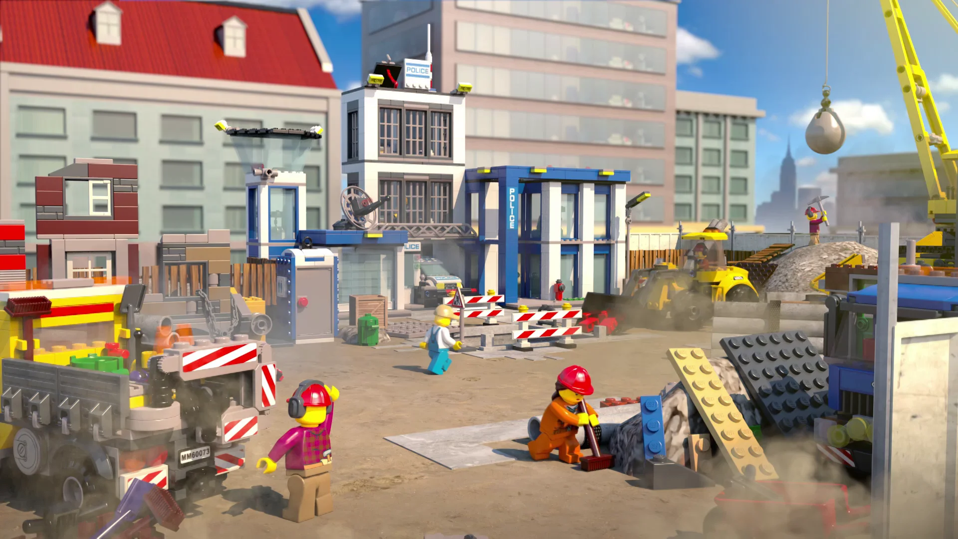 Lego city store cartoon network