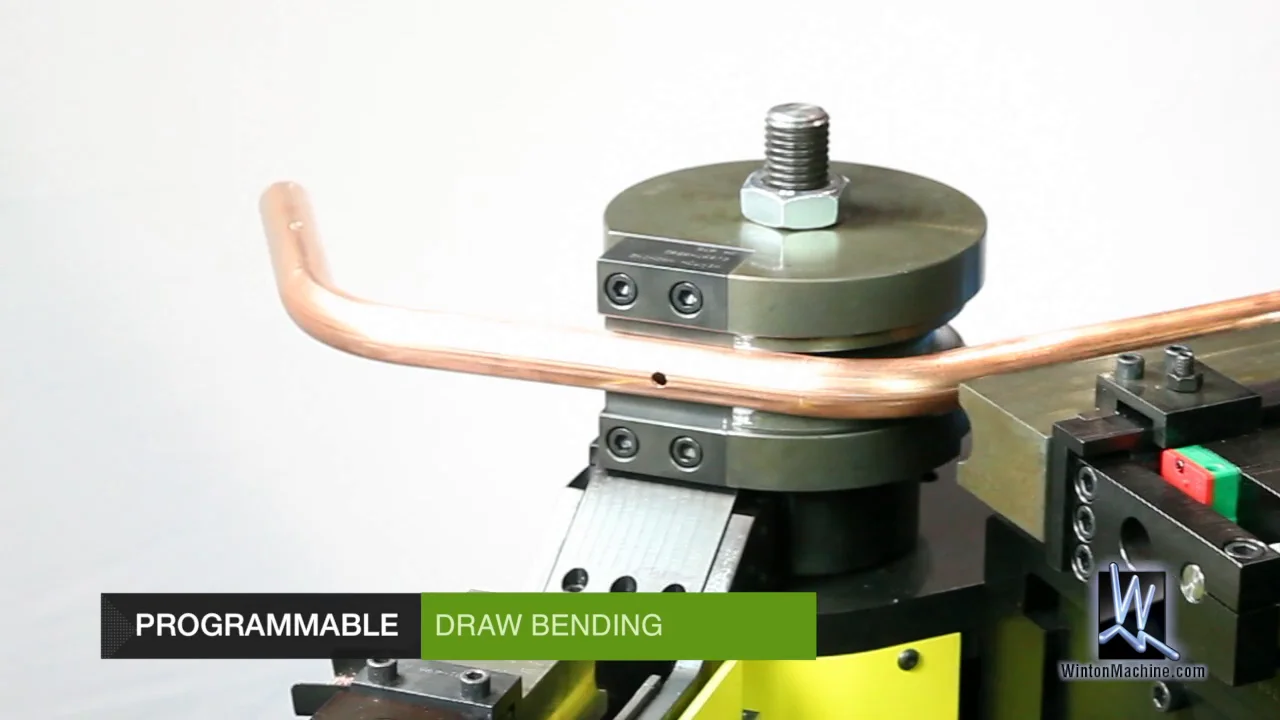 30mm CNC Tube Bender – CNC Tube Bending - e Series - Winton Machine