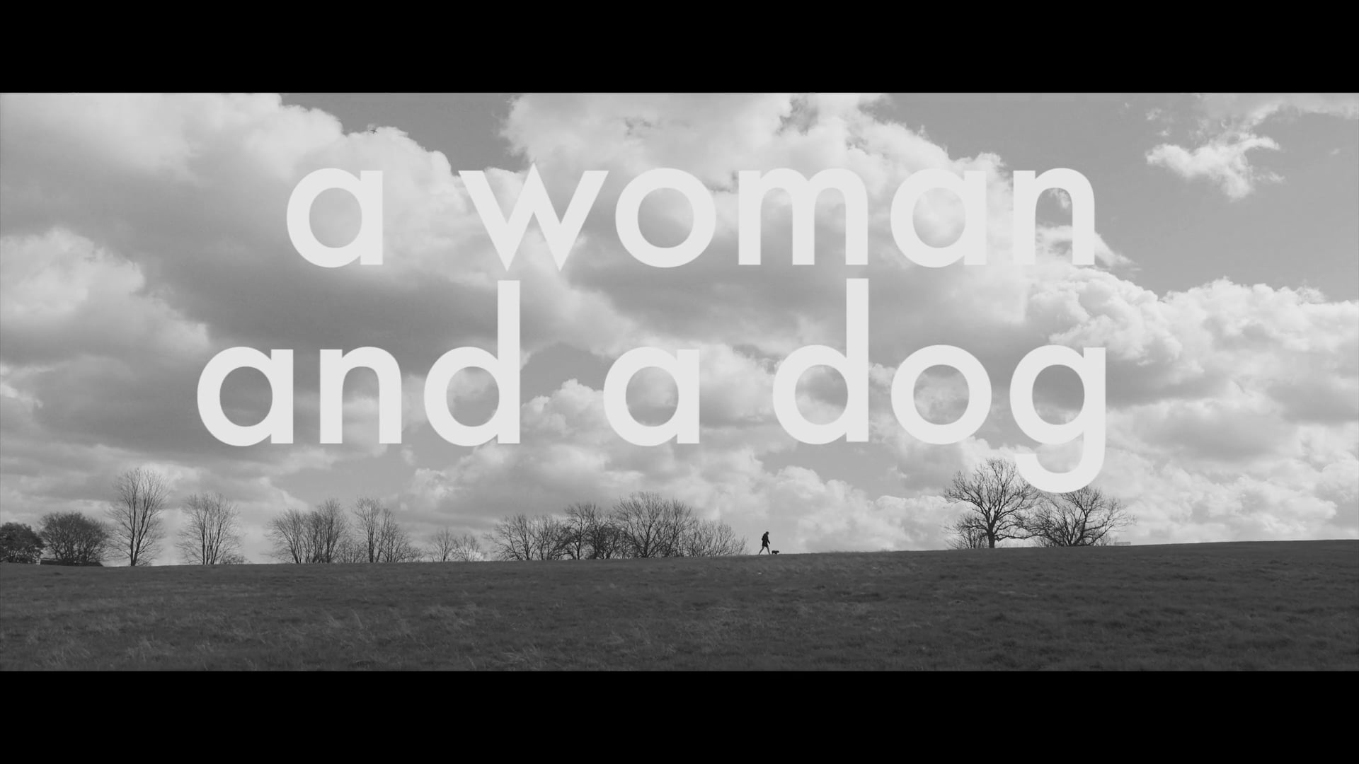 A Woman And A Dog