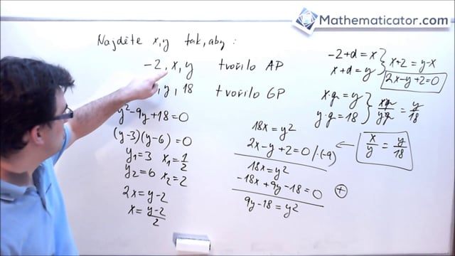 Aritmetická a Geometrická posloupnost - příklad