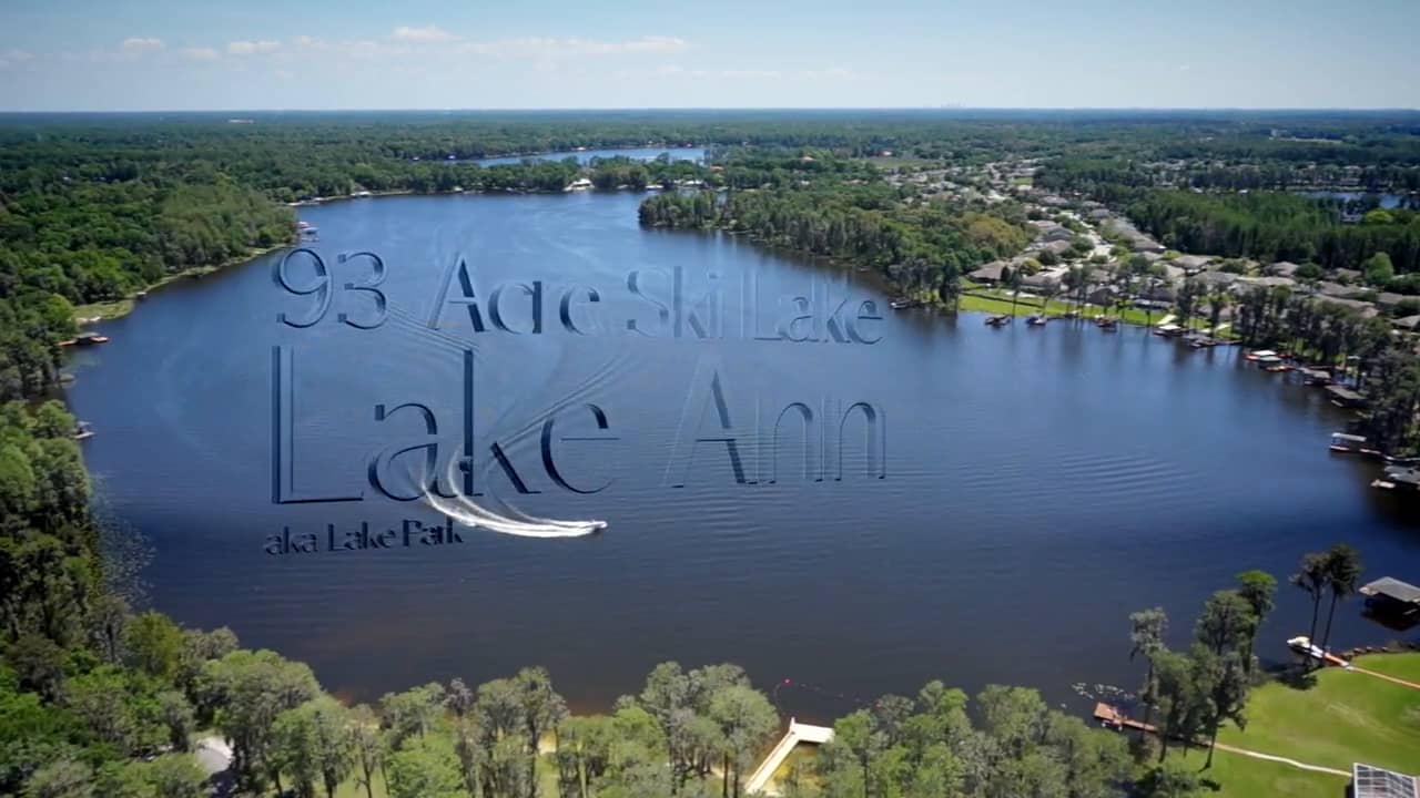 Lakefront Home For Sale Odessa, Florida Lake Ann / Fishing Lake