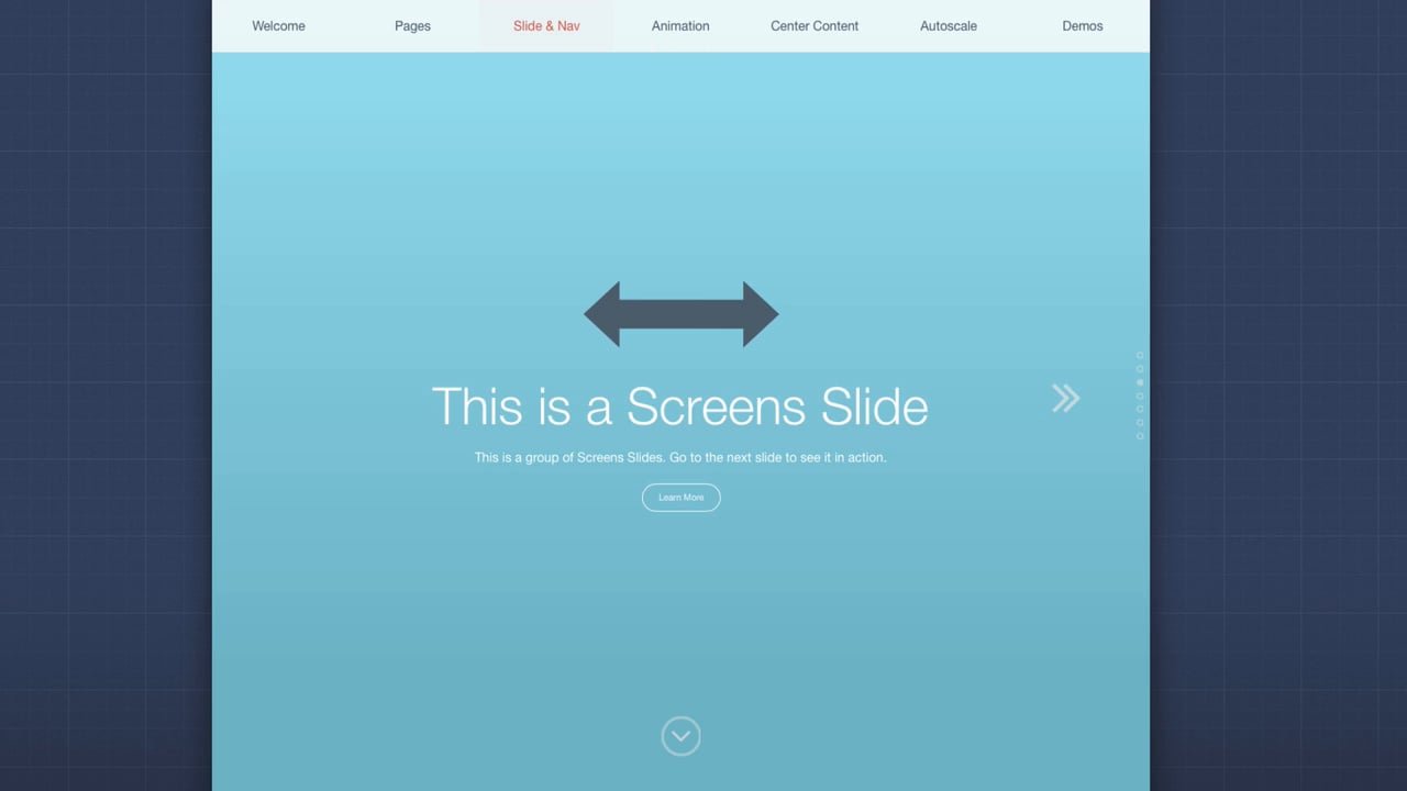 Screens Slide Overview on Vimeo