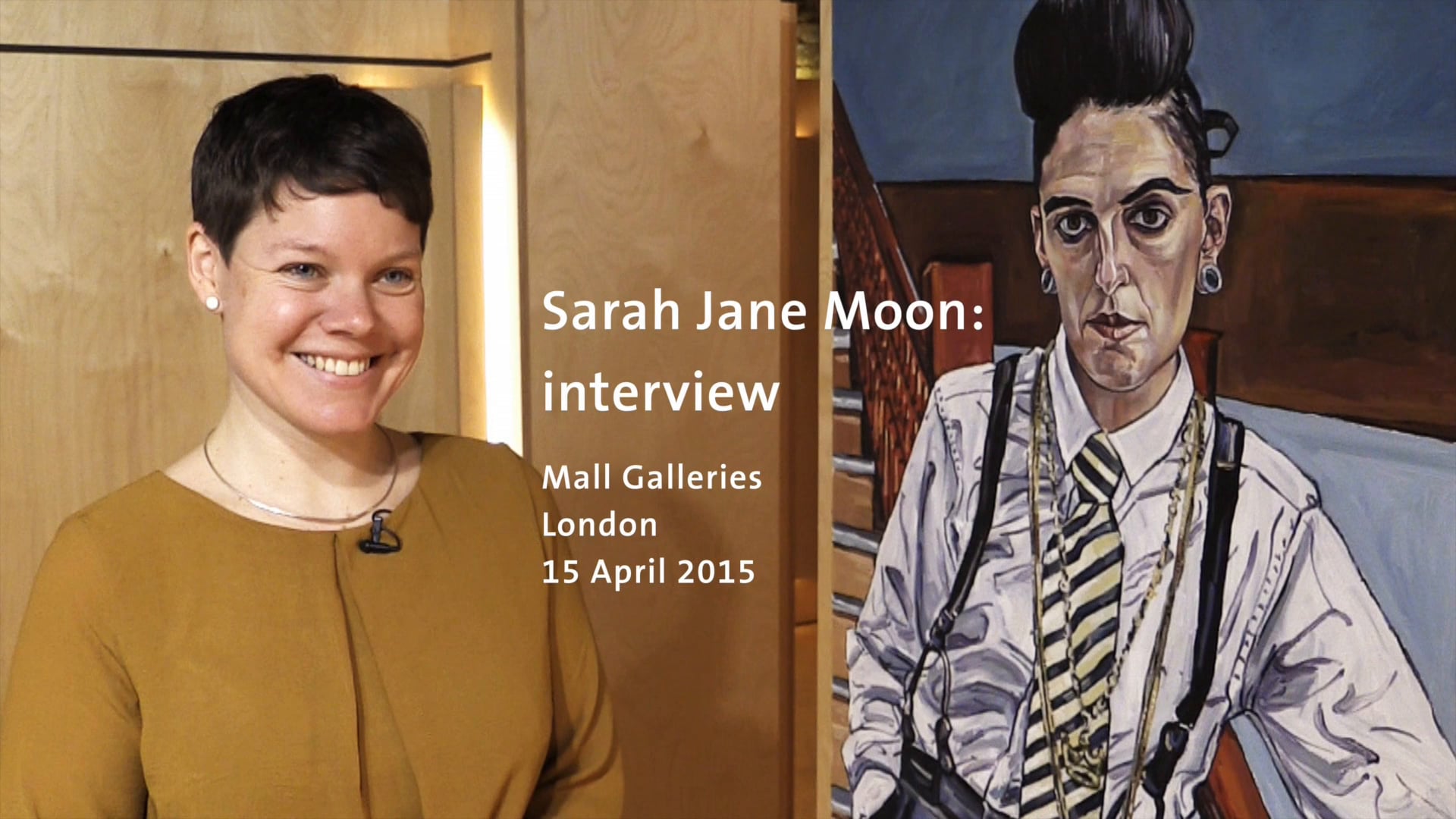 Sarah Jane Moon interview, Inside Portraits, Mall Galleries, London, April  2015