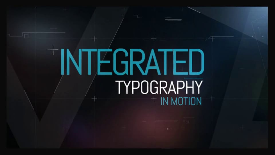 Integrated Typography on Vimeo