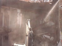 Gutting of the Santa Fe Apartments