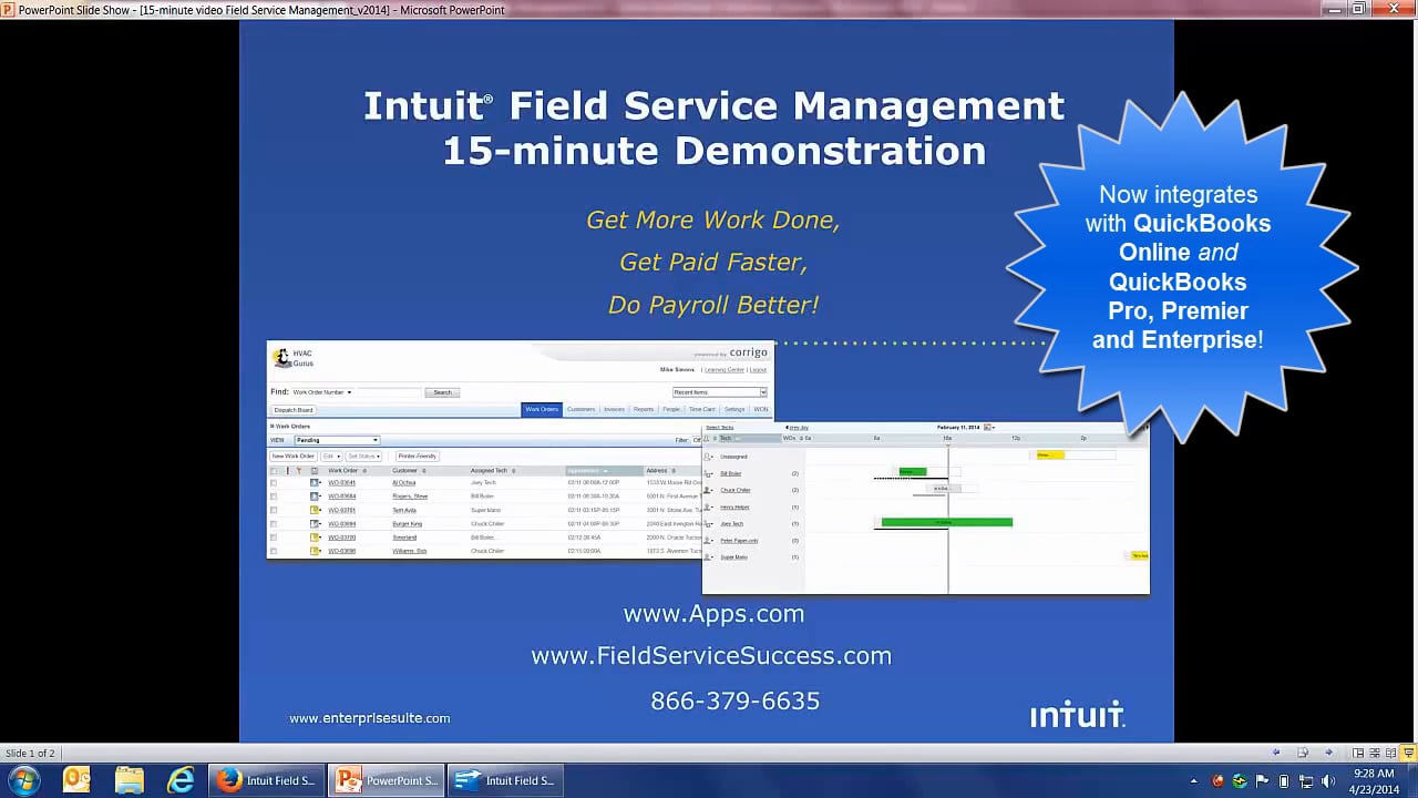 Phase 3 Best Practices with Intuit Field Service Management Intuit