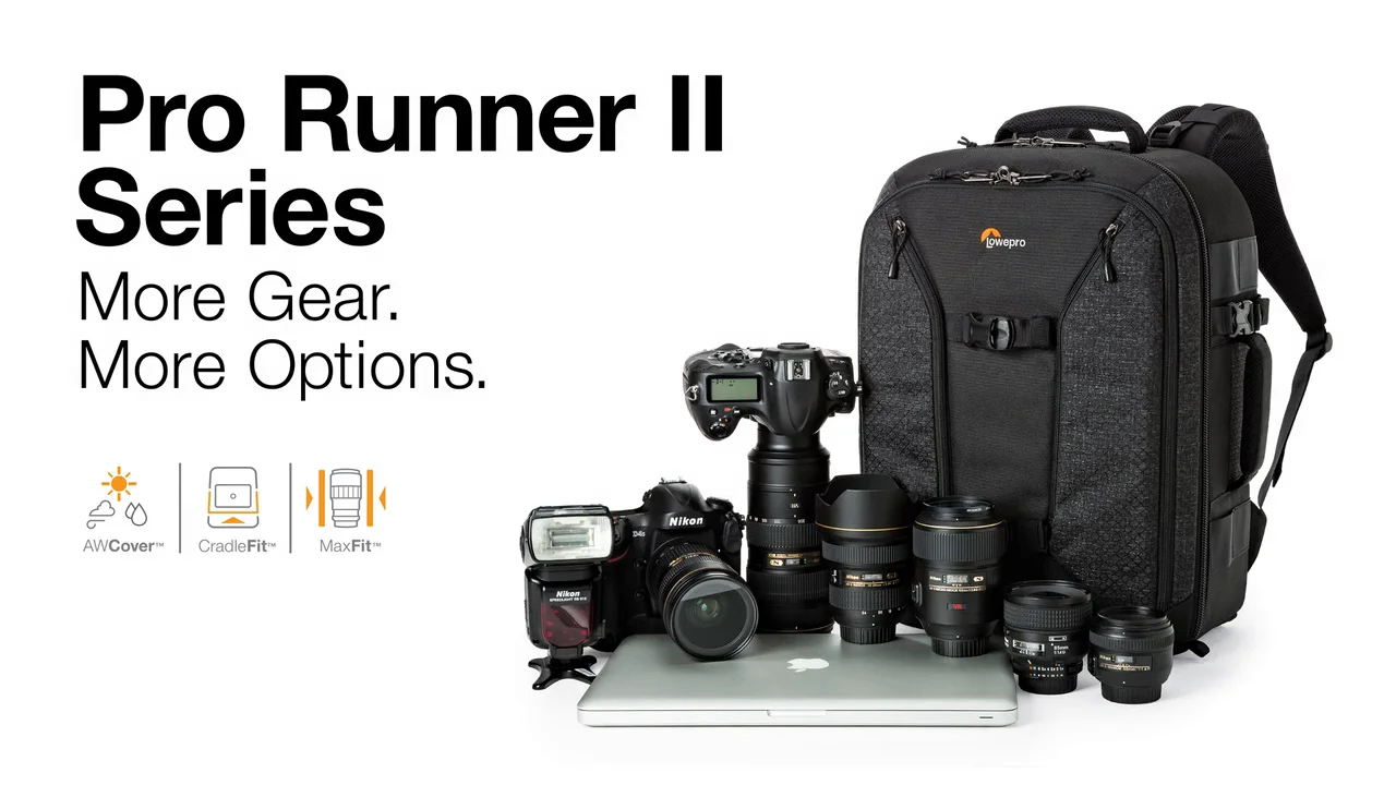 Professional Camera Packs - Pro Runner II Series | Lowepro Professional Camera Packs - Pro Runner II Series | Lowepro