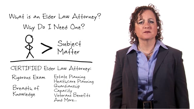 What is an Elder Law Attorney video thumbnail