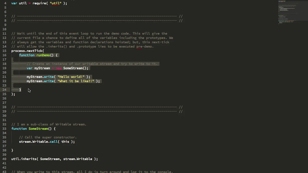 Function Hoisting, Prototype Chains, Exports, And process.nextTick() In  Node.js
