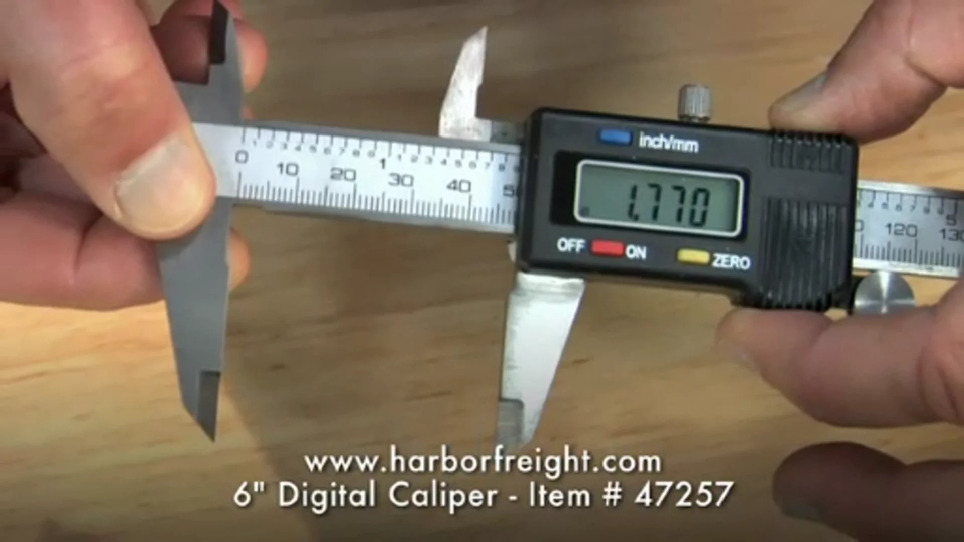 Caliper measuring tool store harbor freight