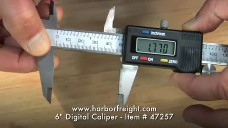 Harbor freight on sale digital caliper