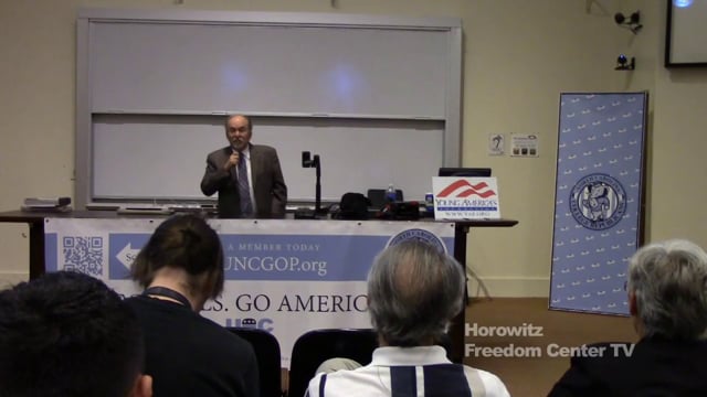 David Horowitz at UNC Chapel Hill