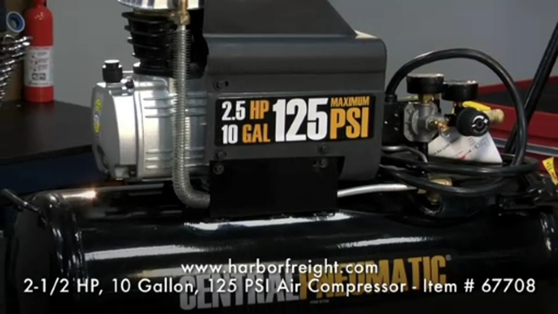 Harbor freight 8 gallon store air compressor