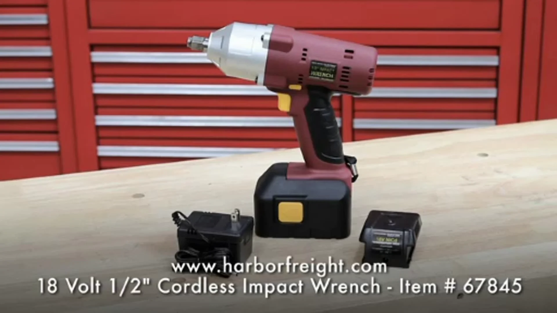 Harbor freight 18 online volt drill