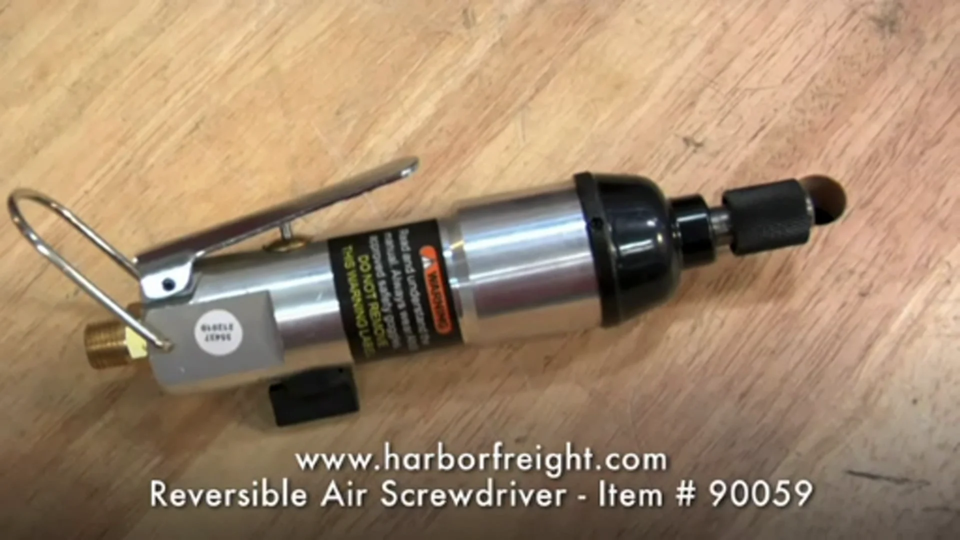 Harbor freight impact discount screwdriver