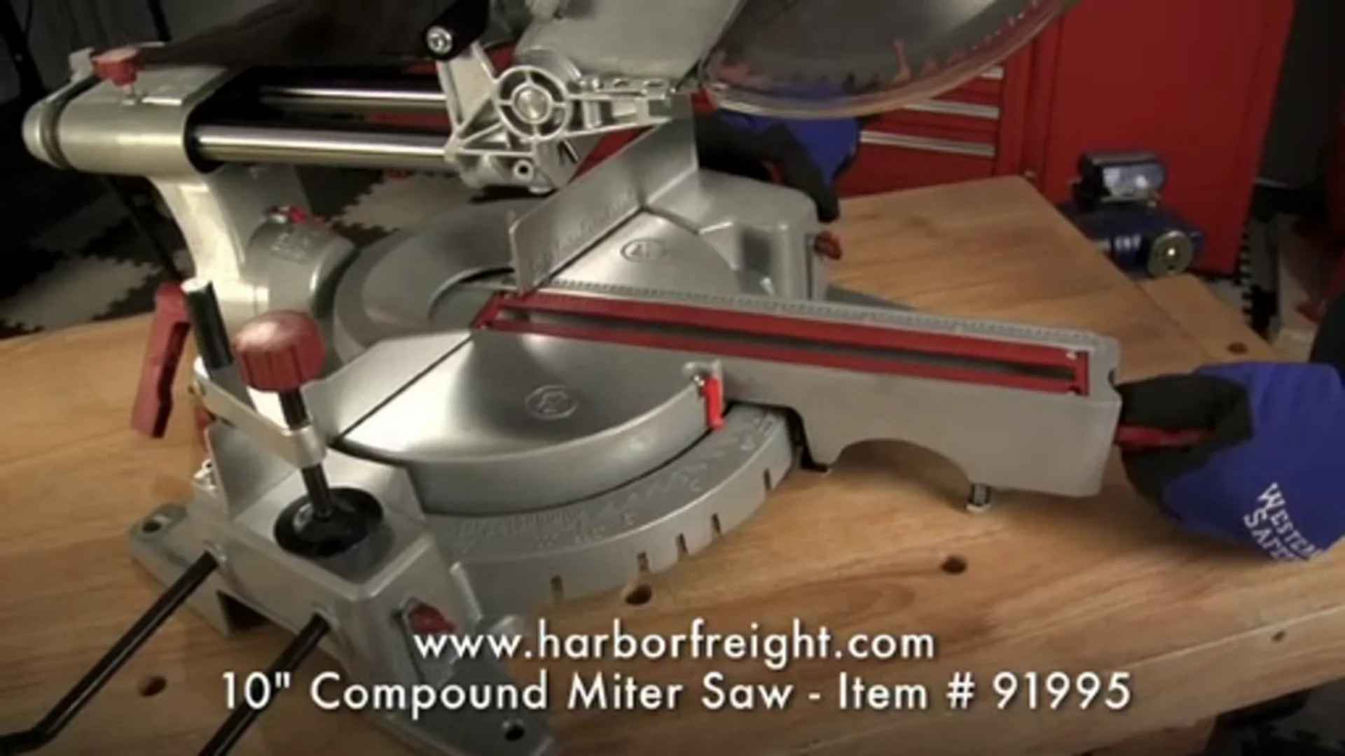 Harbor freight 10 inch 2024 miter saw