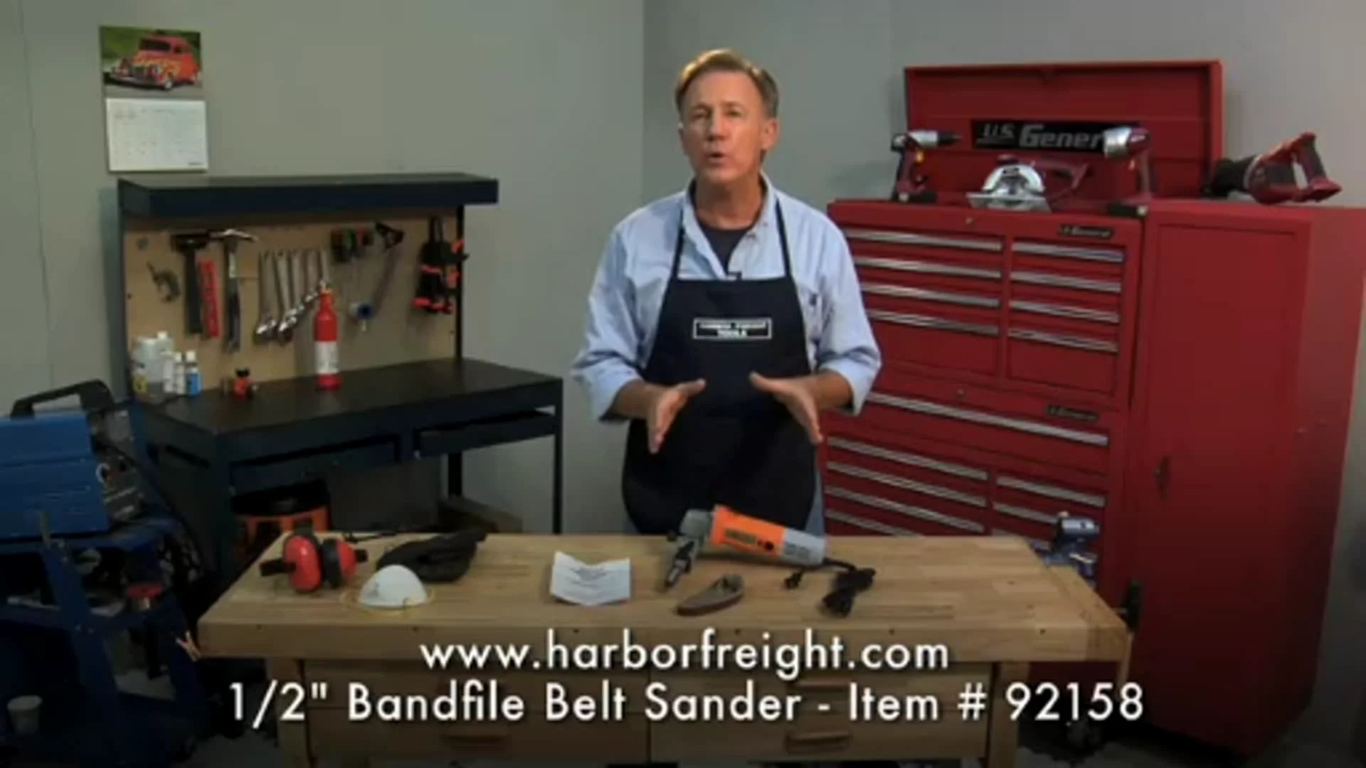 Harbor freight belt clearance sander