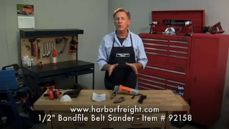 Mini belt outlet sander harbor freight