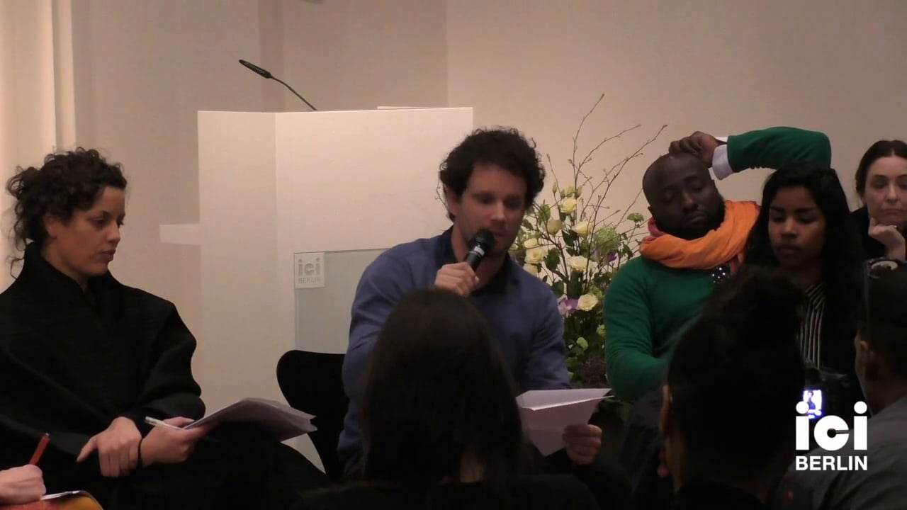 Talk by Friedrich von Bose [12]