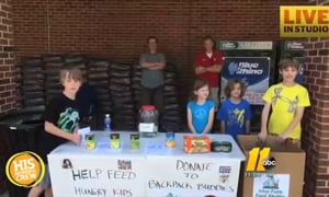 William the Food Drive Kid Breaks Personal Record