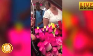 Generous Stranger Buys Dozens of Roses to Give Away
