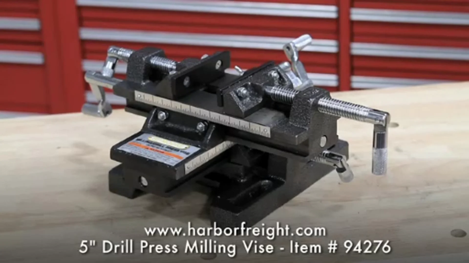 Milling vise harbor deals freight