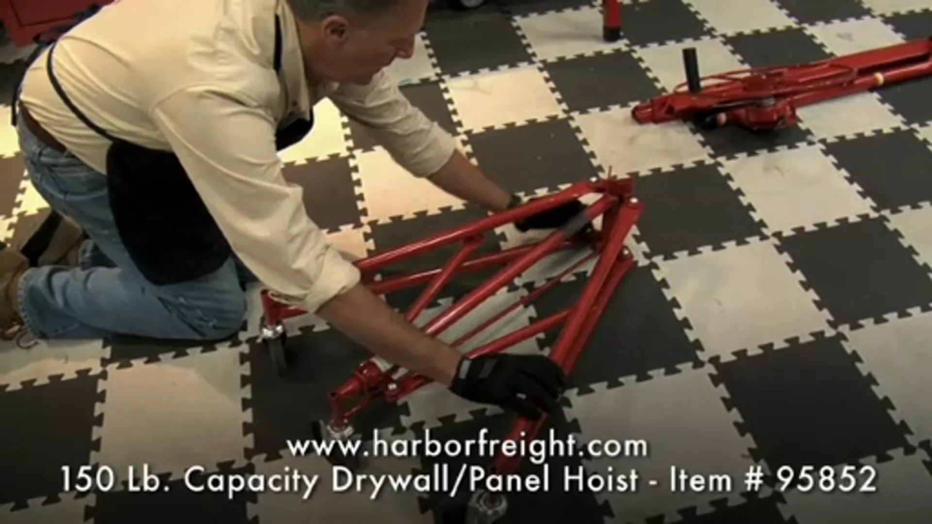 Harbour freight deals drywall lift