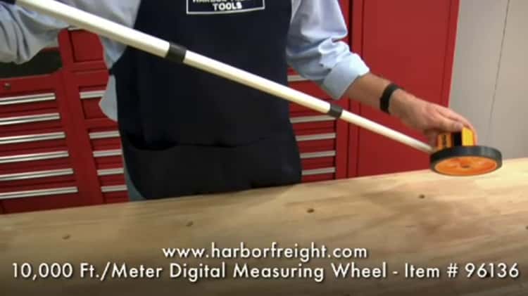 96136 10 000 Ft. Meter Digital Measuring Wheel