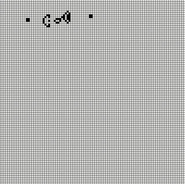Conway's Game of Life Gosper glider gun on Vimeo