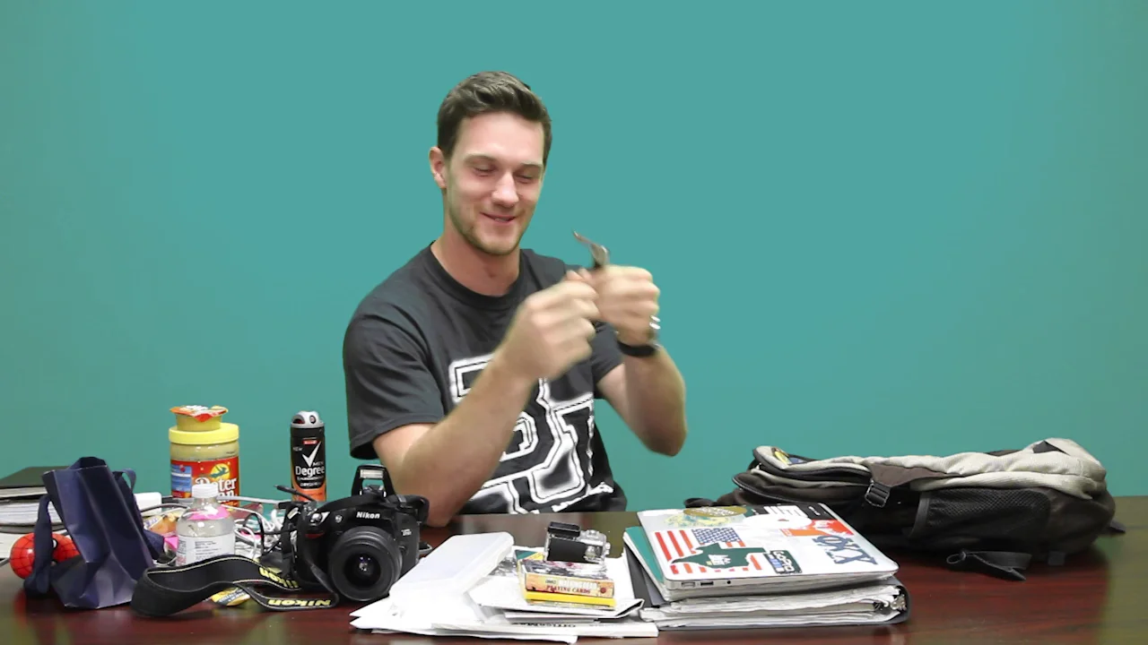 What's In Your Backpack? on Vimeo