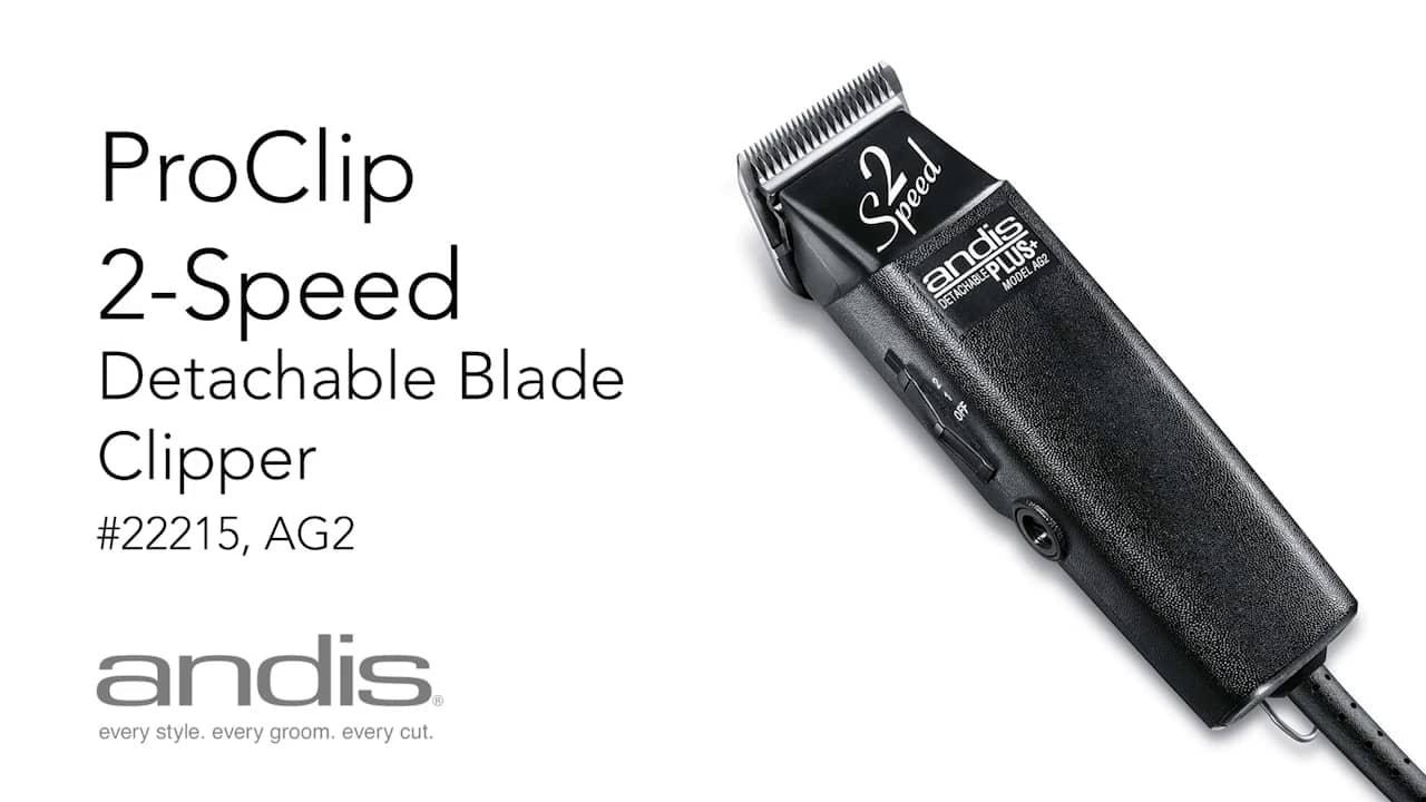 ProClip 2Speed Detachable Blade Clipper 22215, Black AG2 on Vimeo