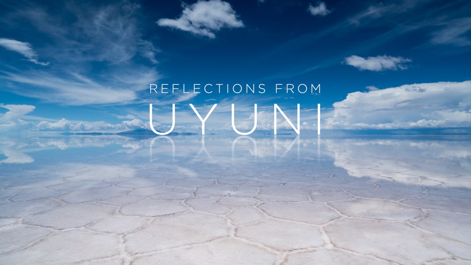 Reflections from Uyuni