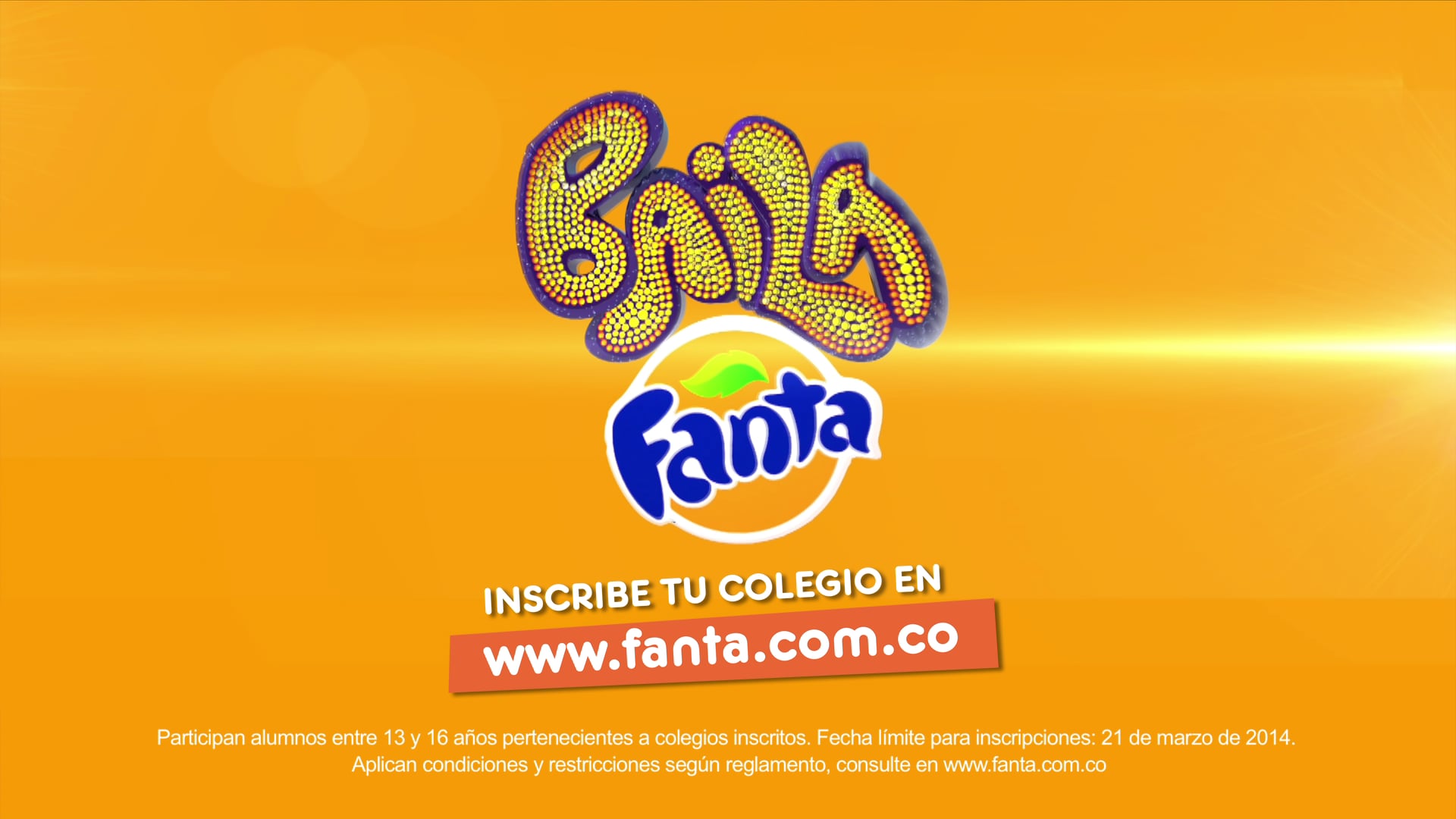 COMERCIAL BAILA FANTA COLOMBIA 2014