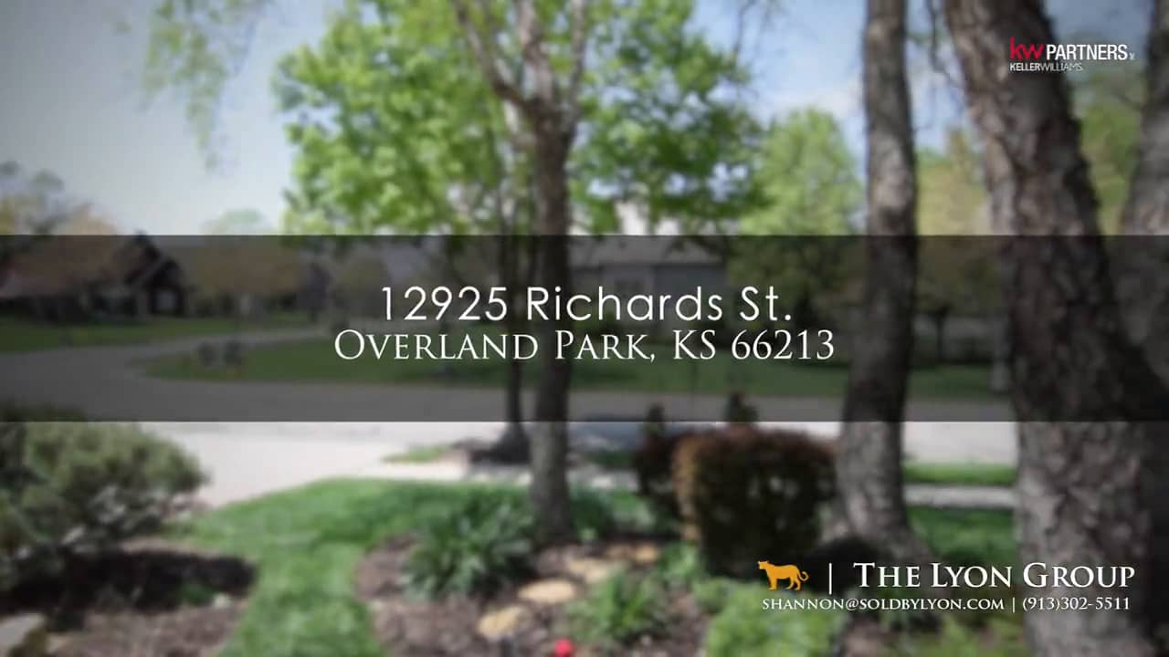 12925 Richards St, Overland Park KS The Shannon Lyon Group "Walk