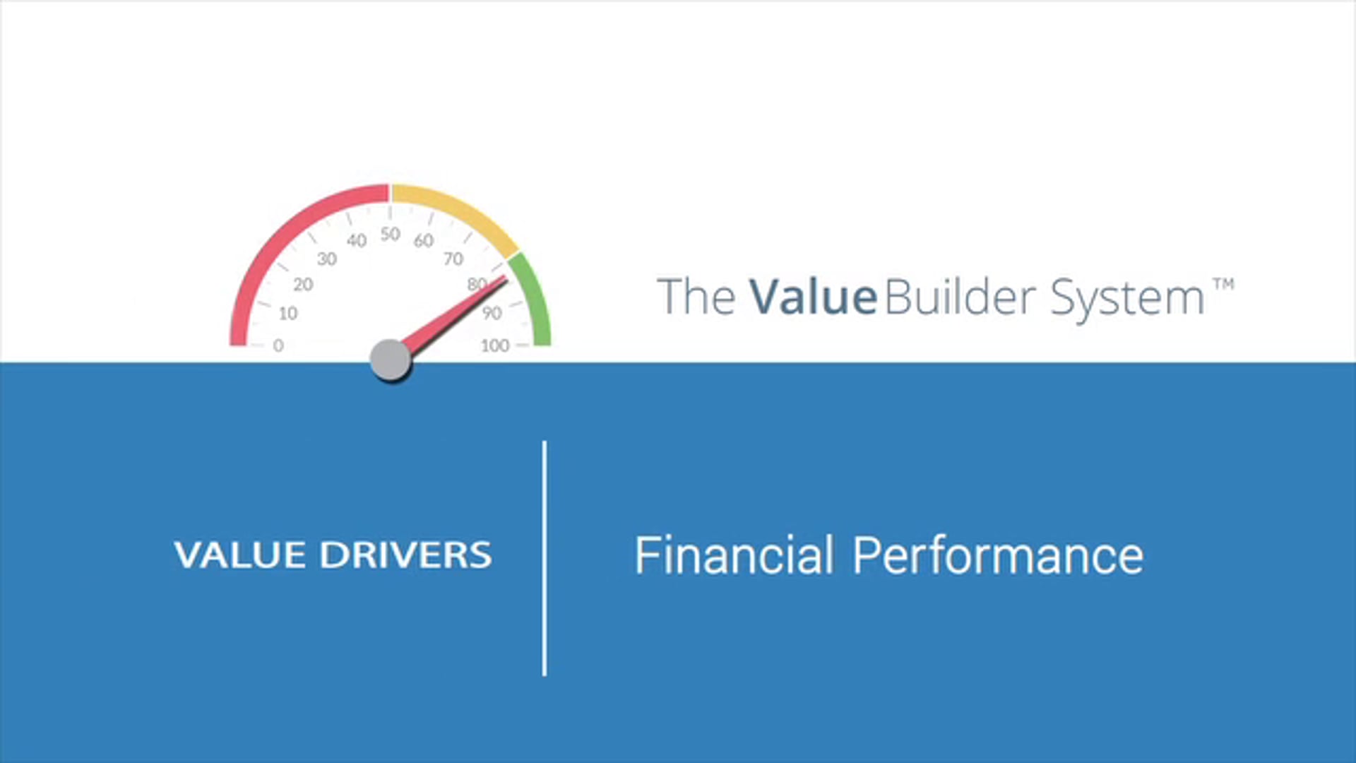 Value Driver 1 of 8: Financial Performance