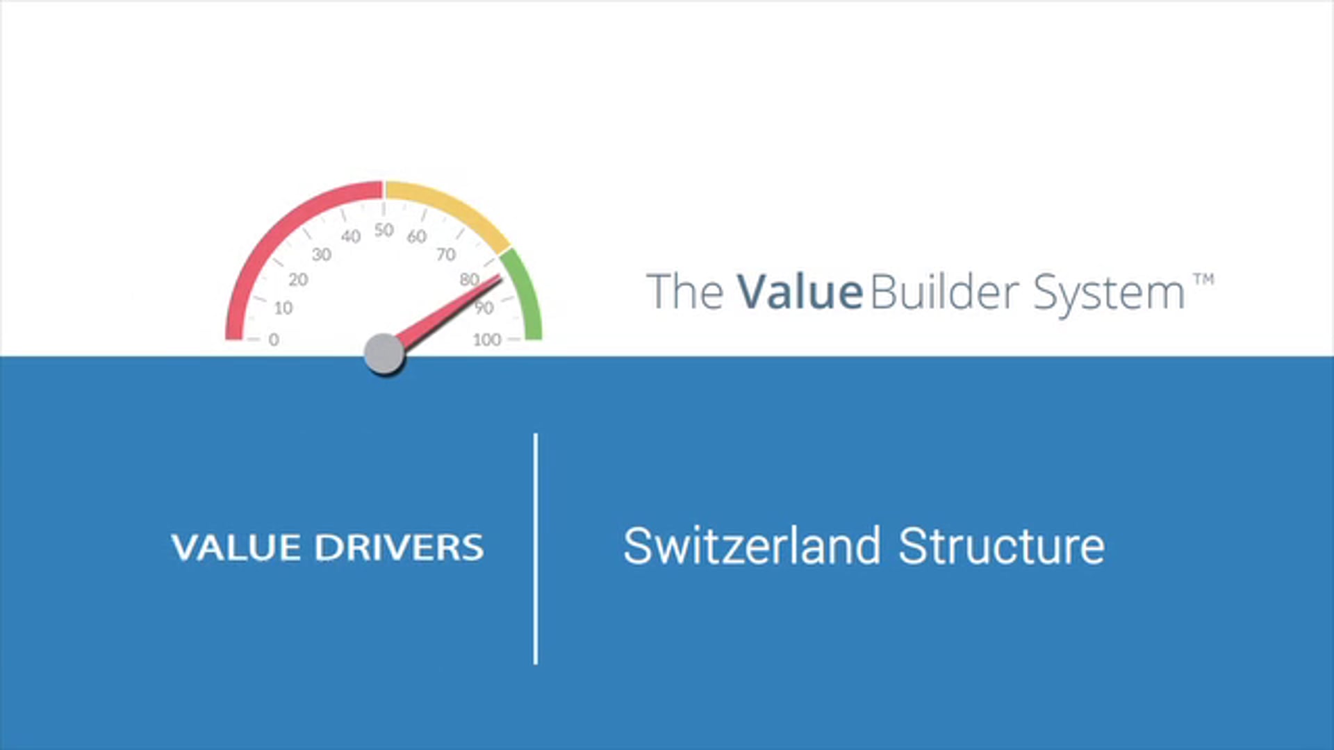 Value Driver 3 of 8: The Switzerland Structure