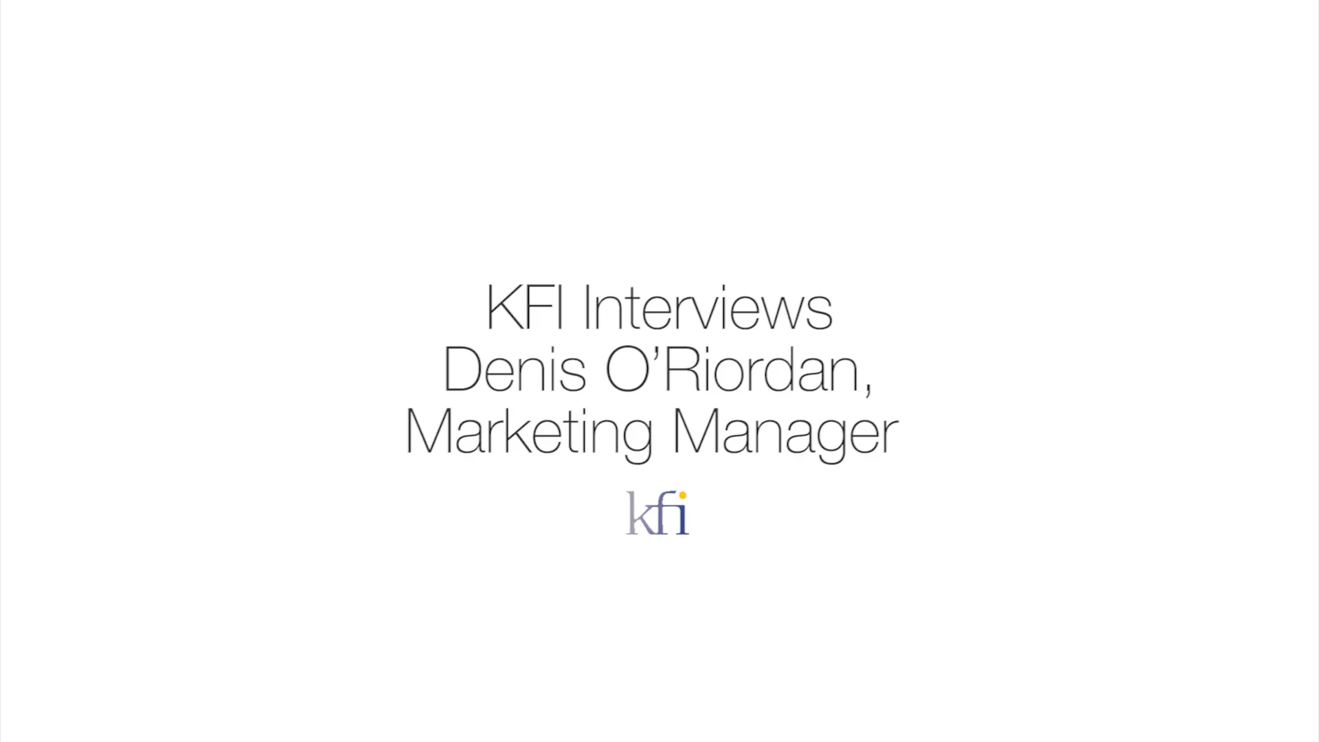 Kerry Denis O’Riordan KFi9 on Vimeo